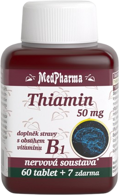 MedPharma Thiamin (vitamin B1) 50 mg 67 tablet