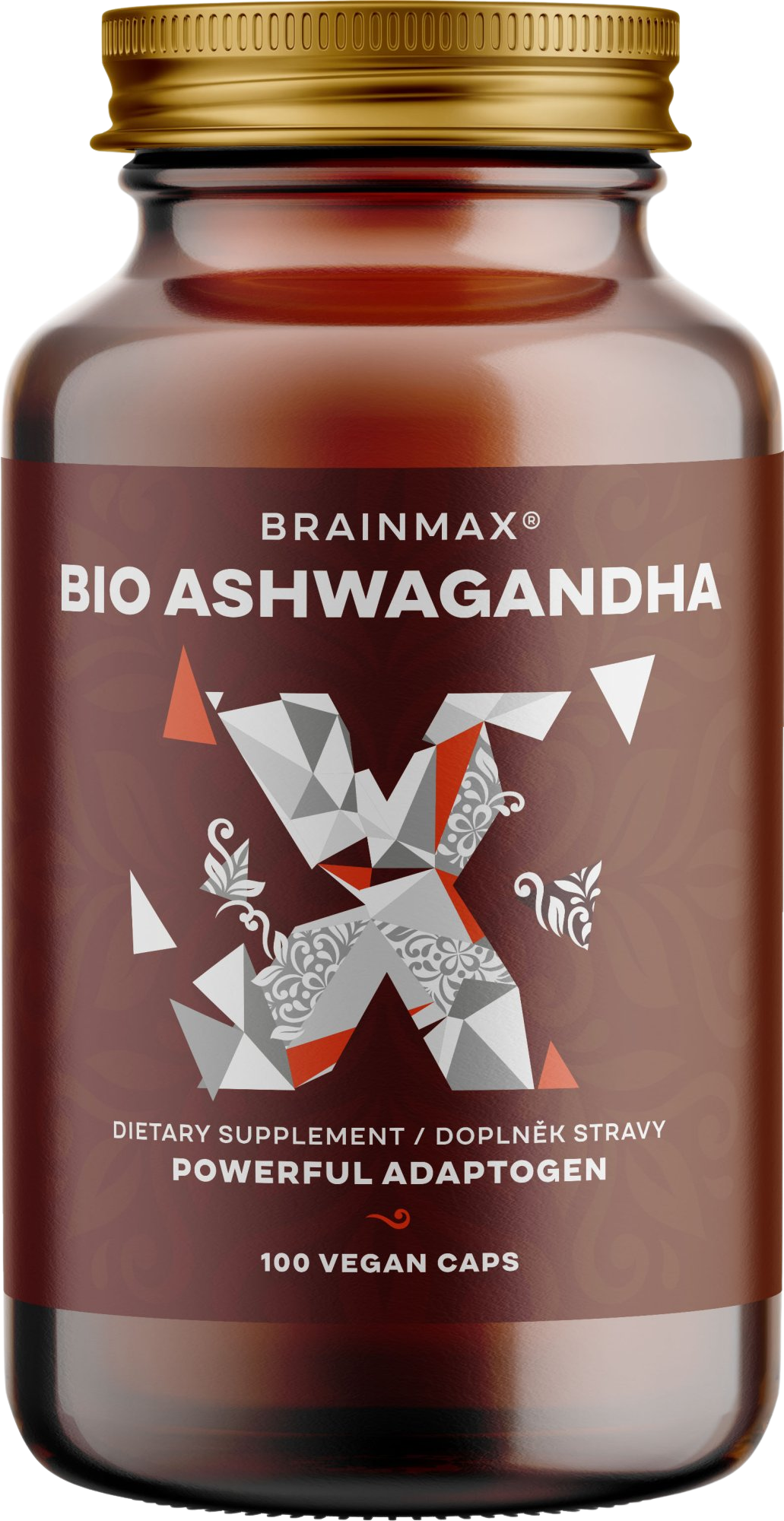 BrainMax BIO Ashwagandha 560 mg, 100 kapslí