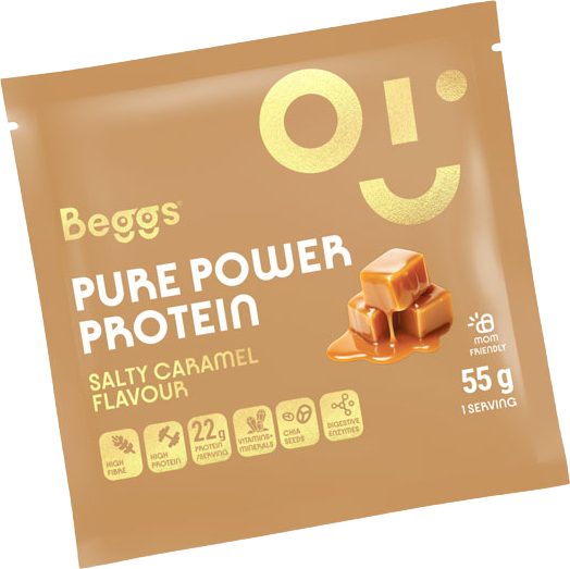 Beggs Pure Power Protein Salty Caramel 55 g