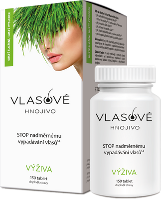 Vlasové hnojivo 150 tablet