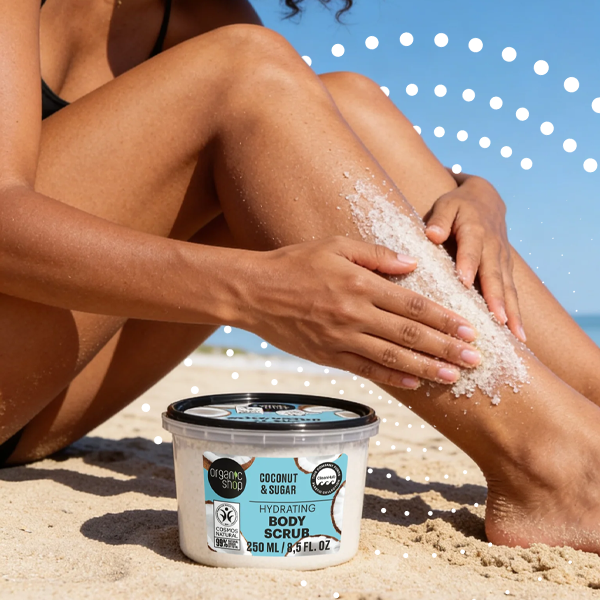 Tělový peeling Organic Shop Coconut Splash