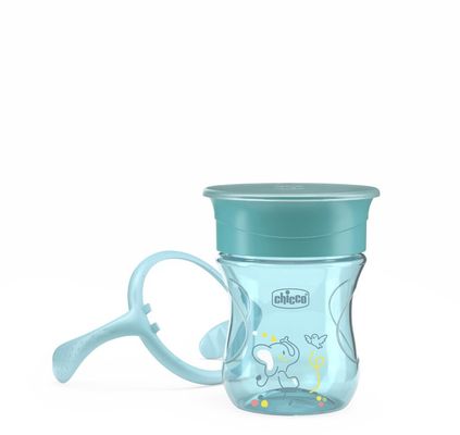 Chicco Hrneček 360 Perfect X s držadly teal, 12m+ 200 ml
