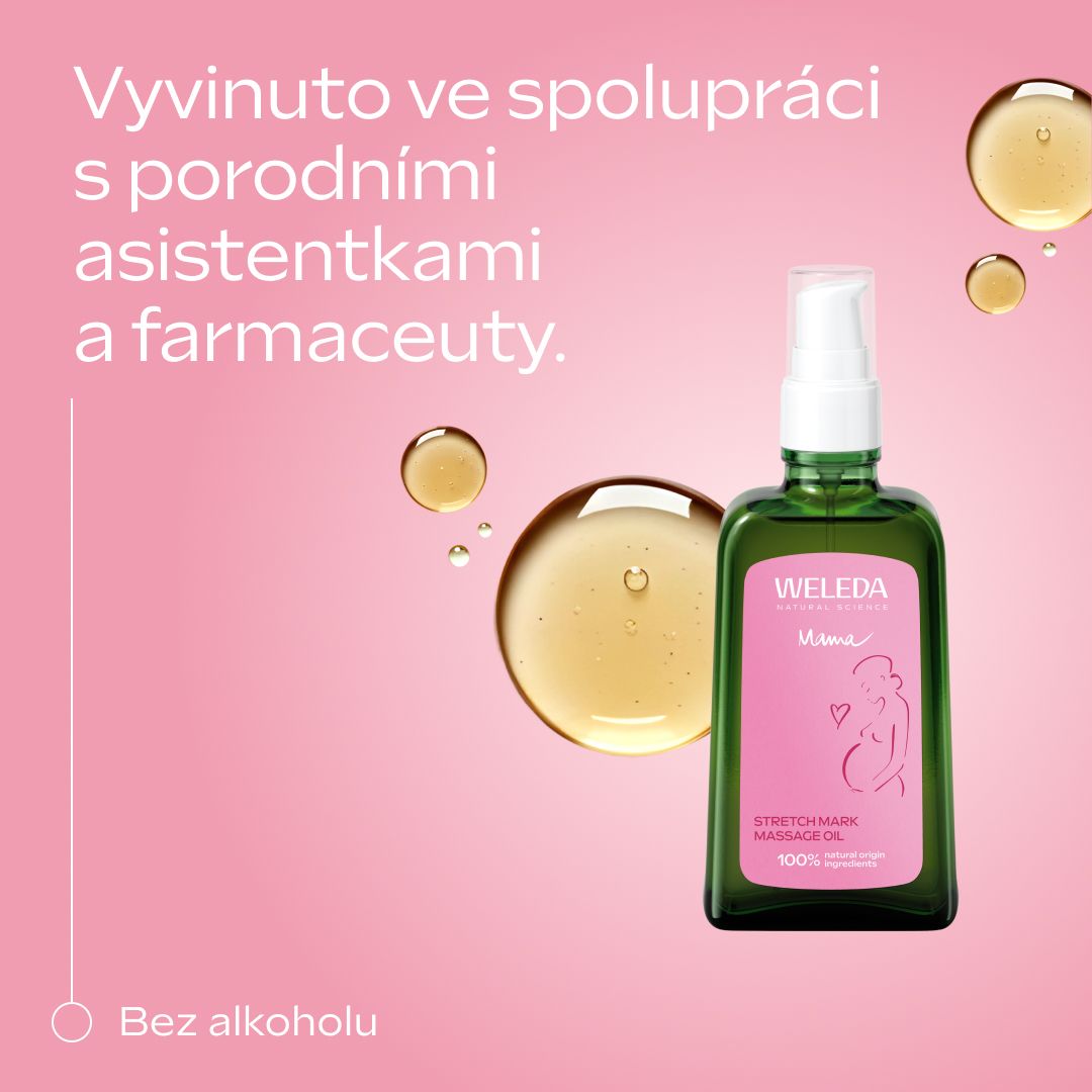 Weleda Tělový olej proti striím 100 ml