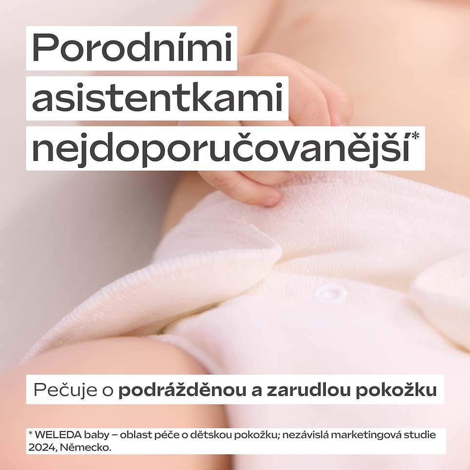 Weleda Měsíčkový kojenecký krém na zadeček 75 ml