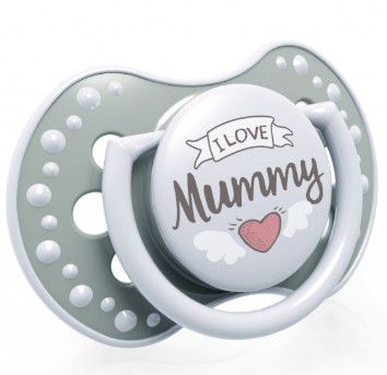 LOVI Dudlík silikonový dynamický I Love 0-3m 2 ks