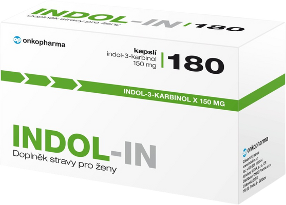 Indol-in pro ženy 180 kapslí