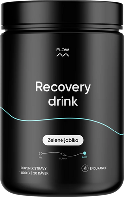 Flow Recovery drink zelené jablko 1000 g