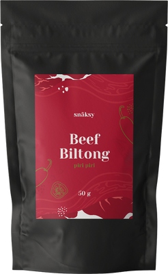 Snӓksy Biltong Piri Piri szószos szárított marhahús 50 g