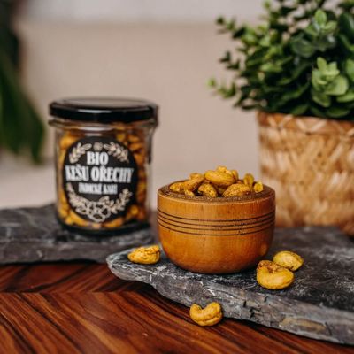 Natu Dárkový set BIO kešu ořechů deluxe I., 2 x 160 g