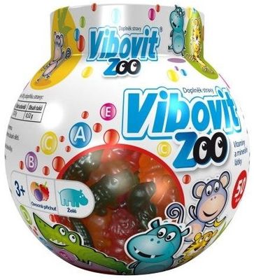 Vibovit ZOO bonbony 50 ks