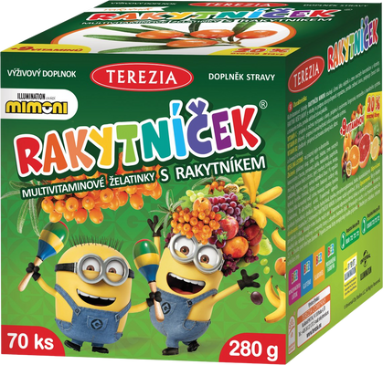 Terezia želatinky MIMONI 70 ks