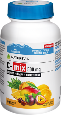 NatureVia Vitamín C-MIX 500 mg 90 tablet