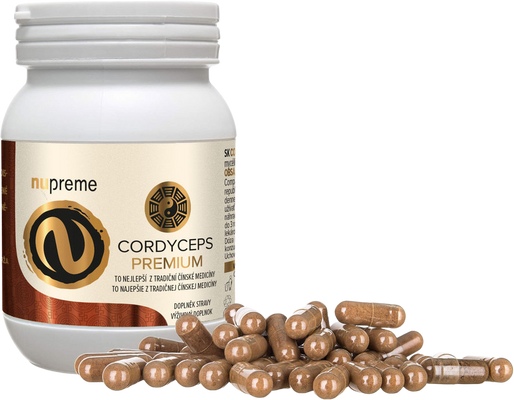 Nupreme Cordyceps extrakt 100 kapslí