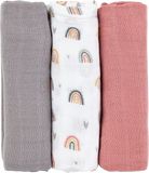 Petite&Mars Sada plen bambusová mušelínová 3 ks