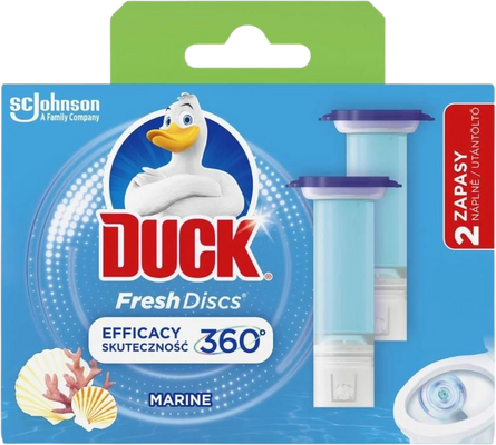 Duck WC blok Fresh Discs Marine 2 x 36 ml