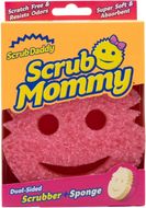 Scrub Daddy Scrub Mommy, Pink Single, Houbička růžová