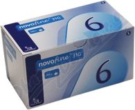 Novofine jehla 31Gx6mm 100 ks