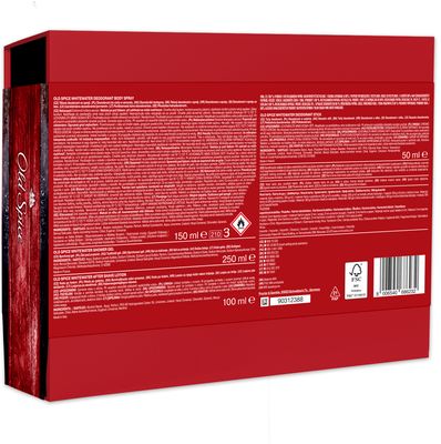 Old Spice Whitewater Dárková sada pro muže se svěží vůní 5 ks