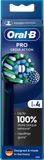 Oral-B Pro Cross Action Black Kartáčkové hlavy 4 ks