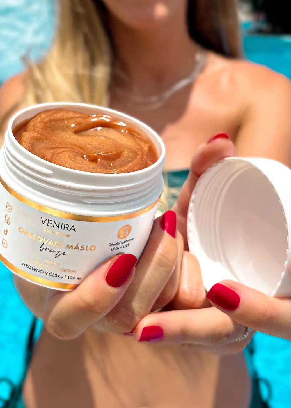 Venira Opalovací máslo "bronze" SPF 25 100 ml