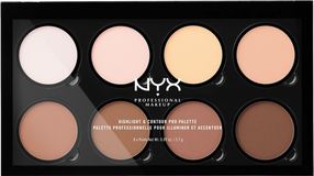 NYX Professional Makeup Highlight & Contour Pro Palette - Konturovací paletka 21.6 g