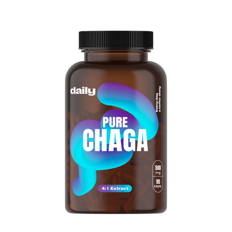 Daily Pure Chaga 90 kapslí