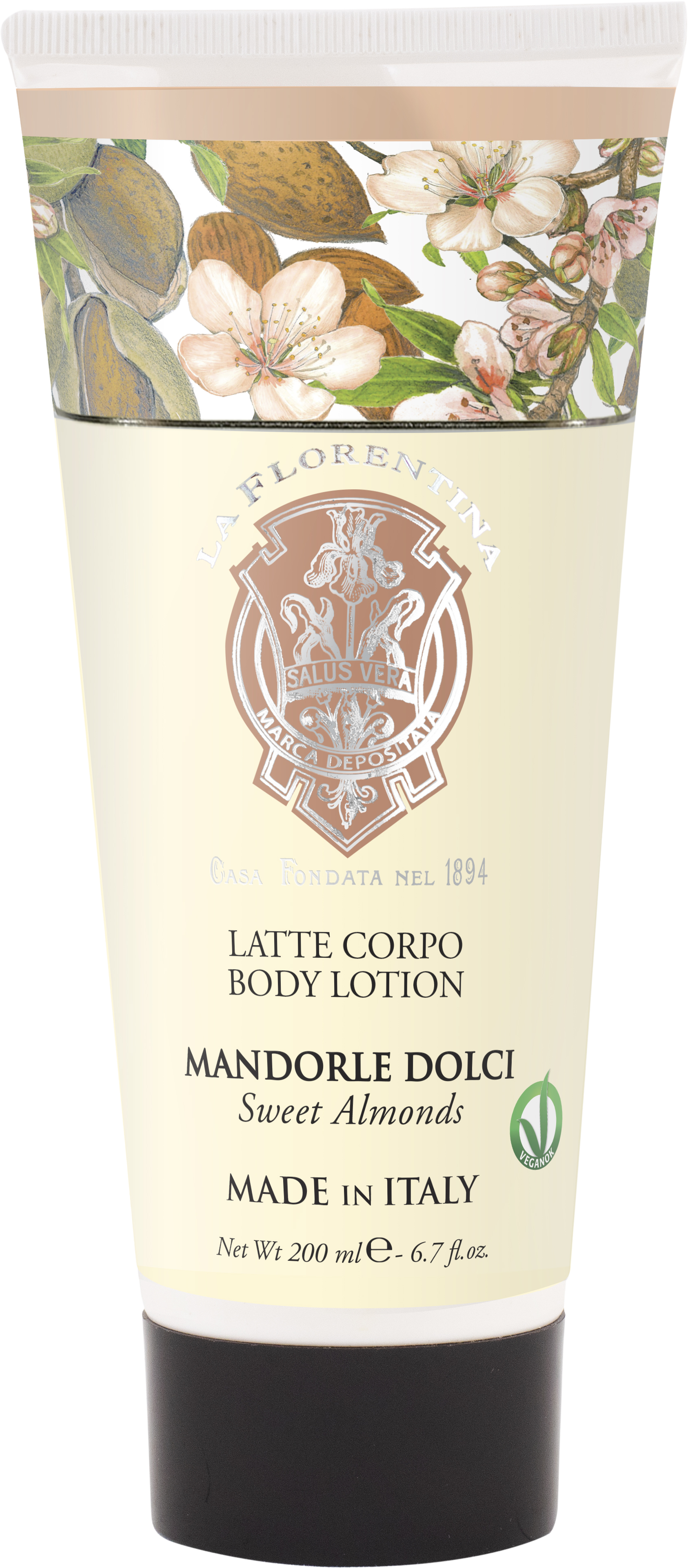 La Florentina Tělové mléko Mandorle Dolci 200 ml