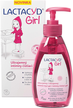 Lactacyd Girl ultra jemný intimní mycí gel 200 ml
