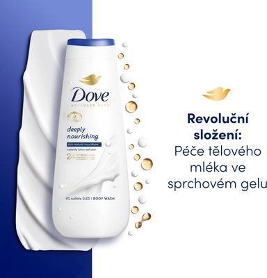 Dove Advanced Care Deeply Nourishing sprchový gel 600 ml
