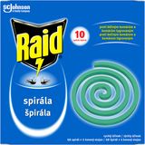 Raid insekticidní spirála proti komárům 10 ks
