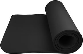 Power System Podložka na jógu FITNESS YOGA MAT PLUS černá