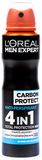 L'Oréal Paris Men Expert Carbon Protect Pánský antiperspirant ve spreji 150 ml