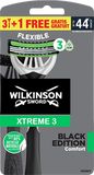 Wilkinson Sword Xtreme3 Black Edition Comfort Jednorázový holicí strojek 4 ks