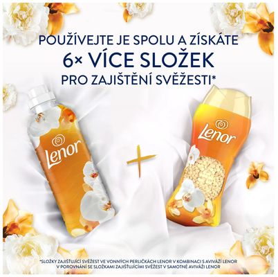 Lenor Vonné perličky, Gold Orchid & Vanilla 495 g