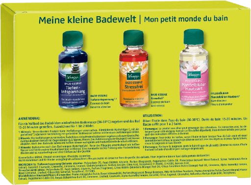 Kneipp Sada olejů do koupele 3 x 20 ml