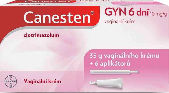 Canesten GYN 6 dní, vaginální krém 35 g