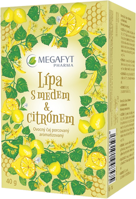 Megafyt Ovocný Lípa s medem a citrónem 20 x 2 g