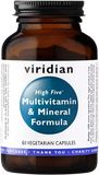 Viridian High Five Multivitamin & Mineral Formula 60 kapslí