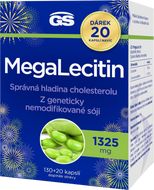 GS Megalecitin 1325, 130+20 kapslí NAVÍC 150 kapslí