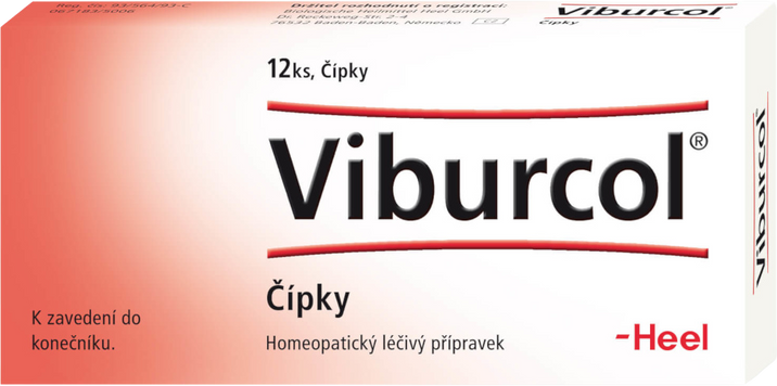 Viburcol čípky 12 ks