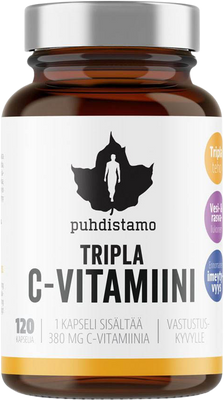 Puhdistamo Triple Vitamin C 120 kapslí