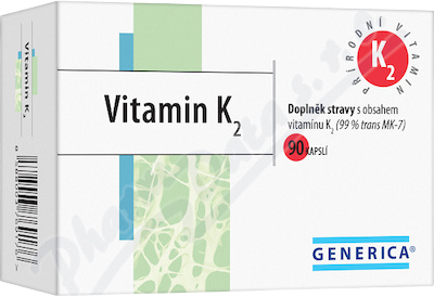 Generica Vitamin K2 90 kapslí