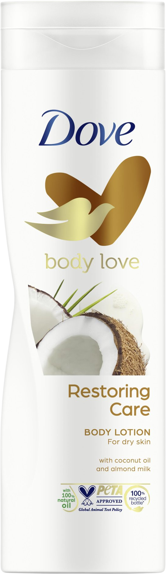 Dove Restoring care tělové mléko s kokosovým olejem 250 ml