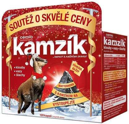 Cemio Kamzík vánoční balení 120 kapslí