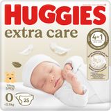 Huggies® Extra Care velikost 0, 25 ks