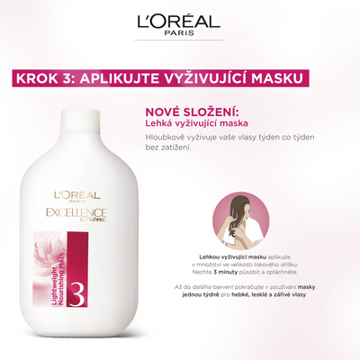 L'Oréal Paris Excellence Créme permanentní barva na vlasy 8.13, blond světlá béžová