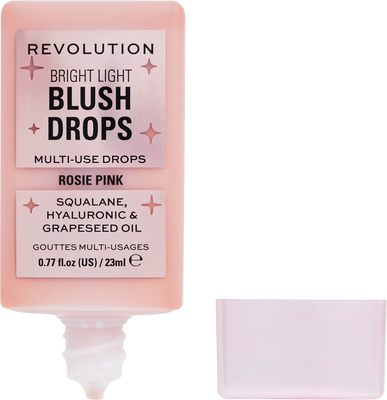 Revolution Bright Light Blush Drops Pink Rosie 23 ml
