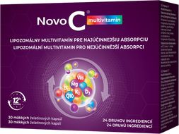 Novo C  Multivitamín lipozomální 30 kapslí