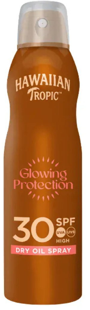 Hawaiian Tropic suchý olej na opalování SPF 30 Protective 180 ml