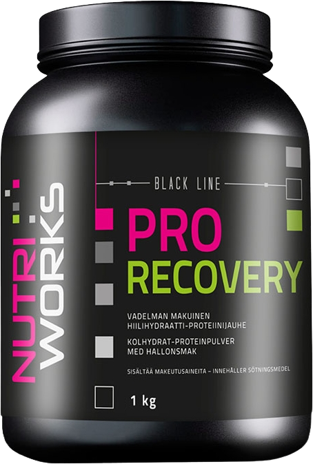 NutriWorks Pro Recovery malina 1 kg